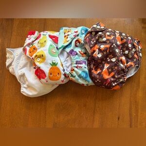 Colorful Animal Print Kids Diaper Covers